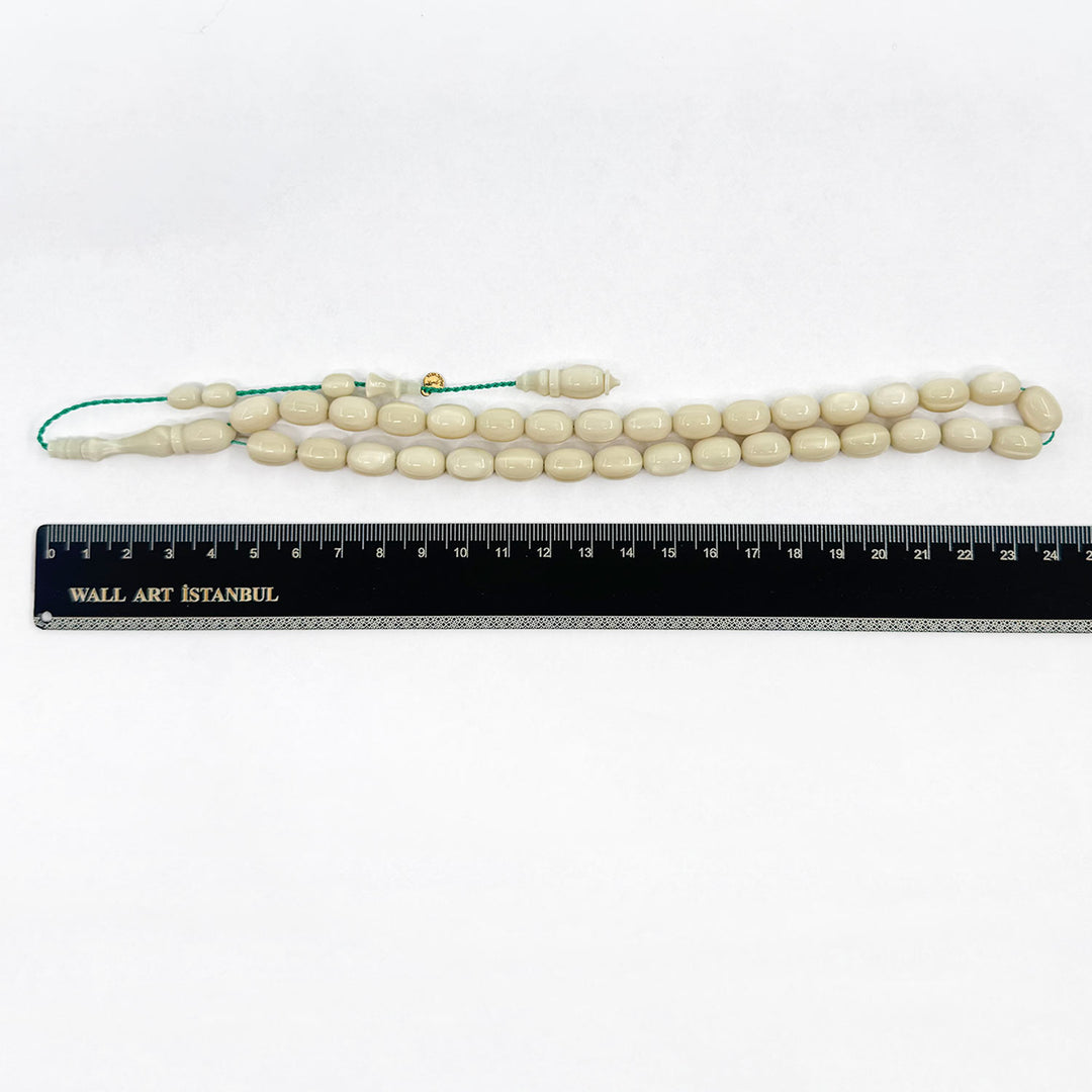 Handcrafted French Galalith Tasbeeh – WATD299