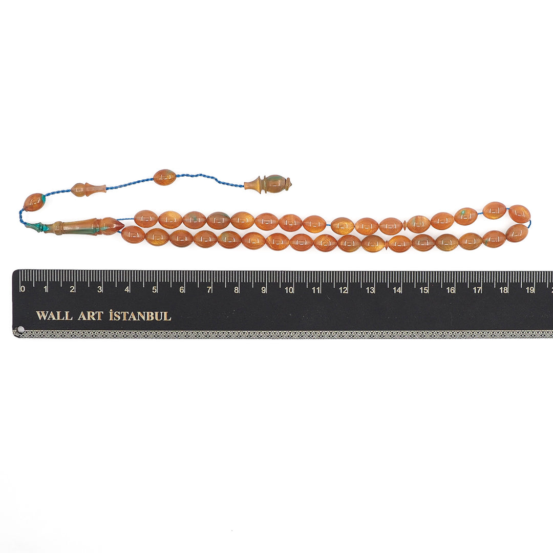 Oval-Cut Bureaucrat Size Catalin Tasbeeh – WATD341