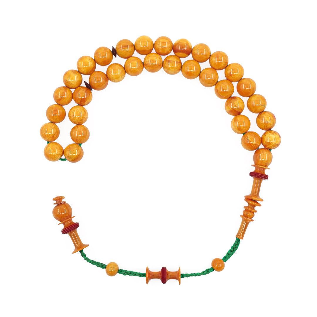 Handcrafted Amber Tasbeeh Ottoman-Style Vase Model – WATD343