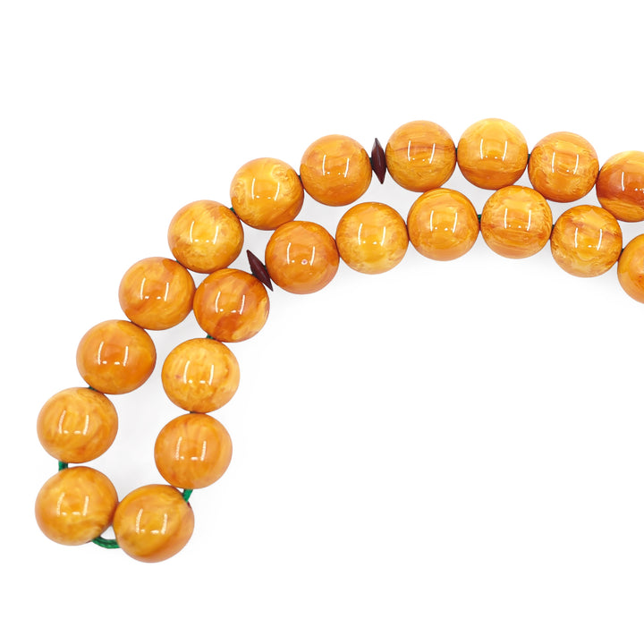 Handcrafted Amber Tasbeeh Ottoman-Style Vase Model – WATD343