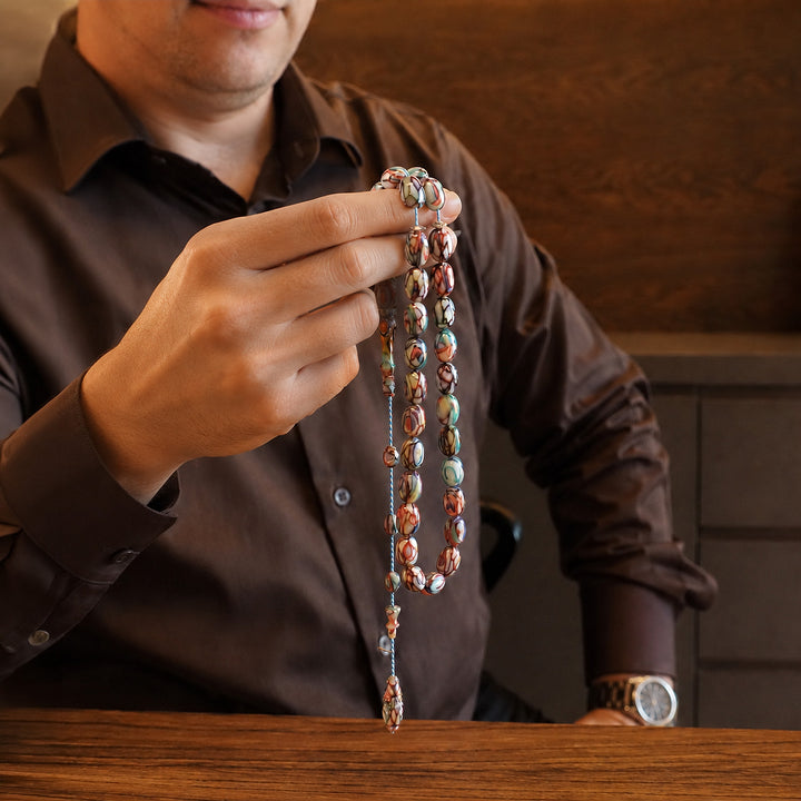 Handcrafted French Galalith Tasbeeh – WATD345