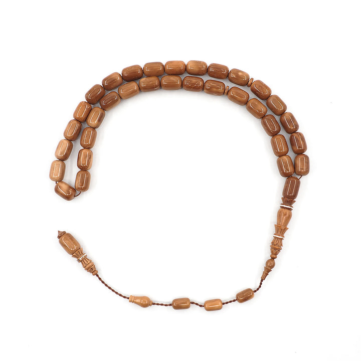 Mastercrafted Capsule Cut Kuka Wood Tasbeeh – WATD366