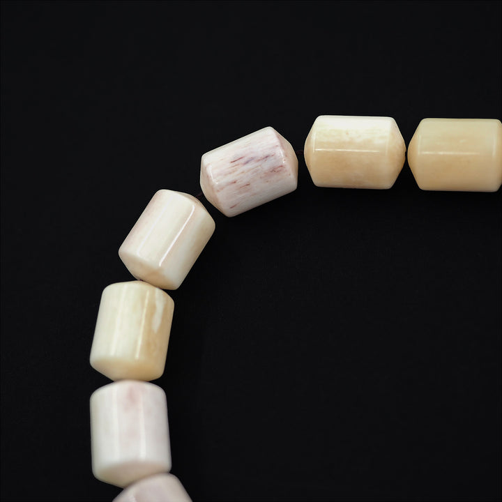 Handcrafted Camel Bone Tasbeeh with Kuka Wood Imam Bead – WATD367