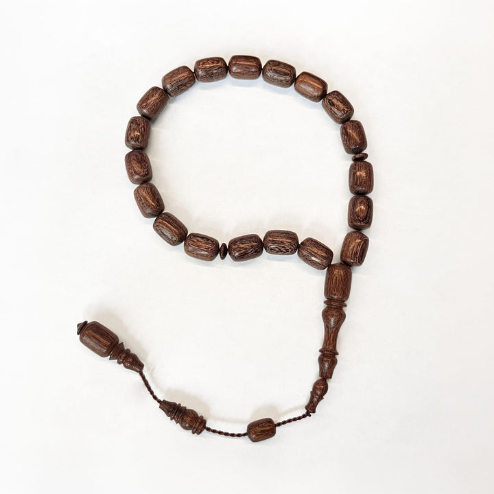 Mastercrafted Tigerwood Mascot-Size Tasbeeh – WATD415