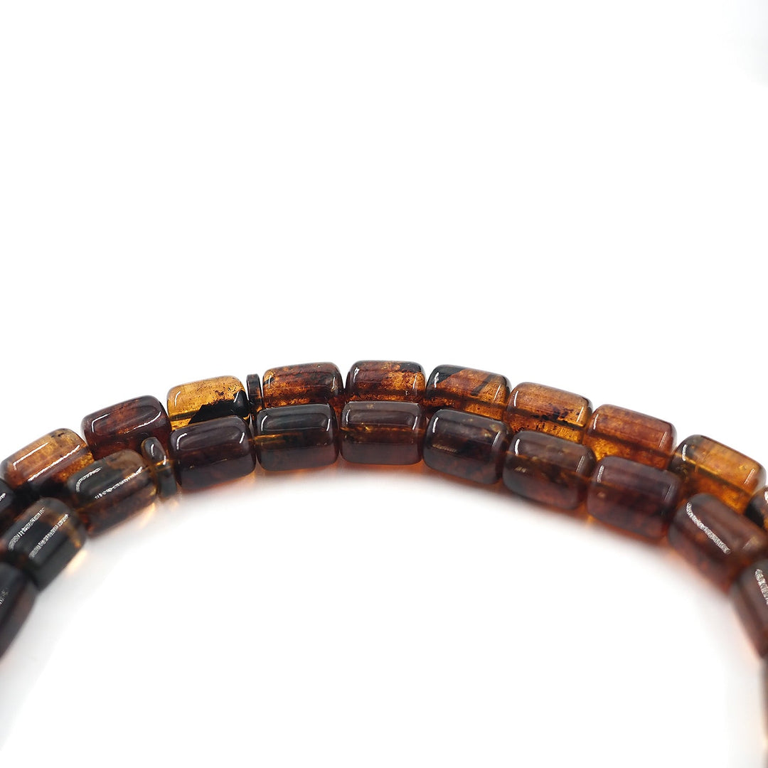 Mastercrafted Natural Amber Capsule Cut Tasbeeh – WATD513