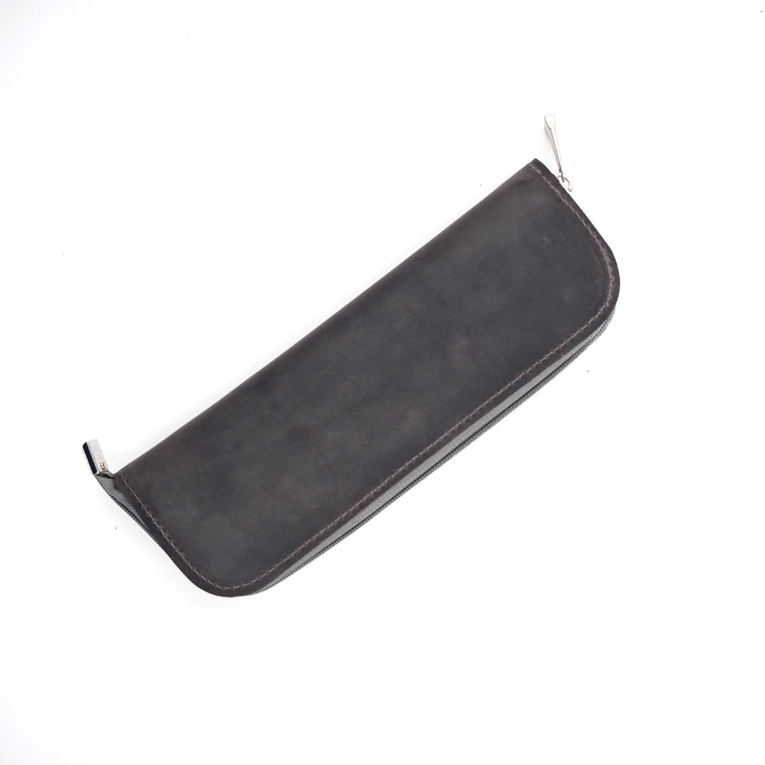 Grey Leather Tasbeeh Bag – WATD531