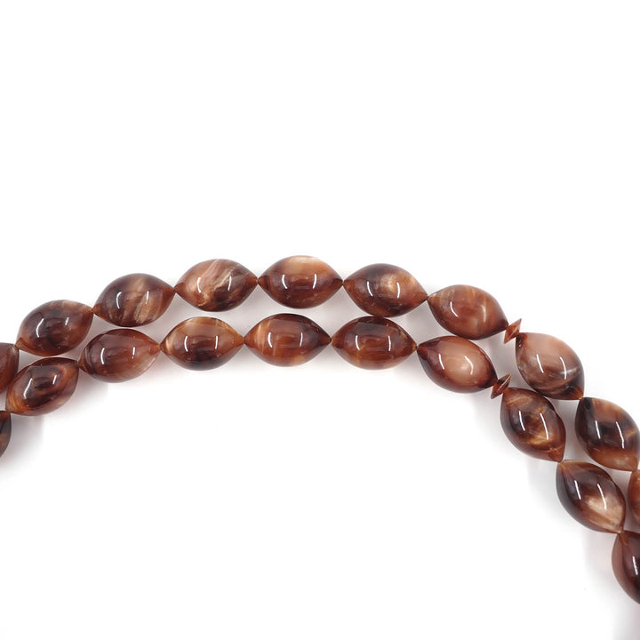 Master-Crafted German Bakelite Oval-Cut Tasbeeh – WATD602