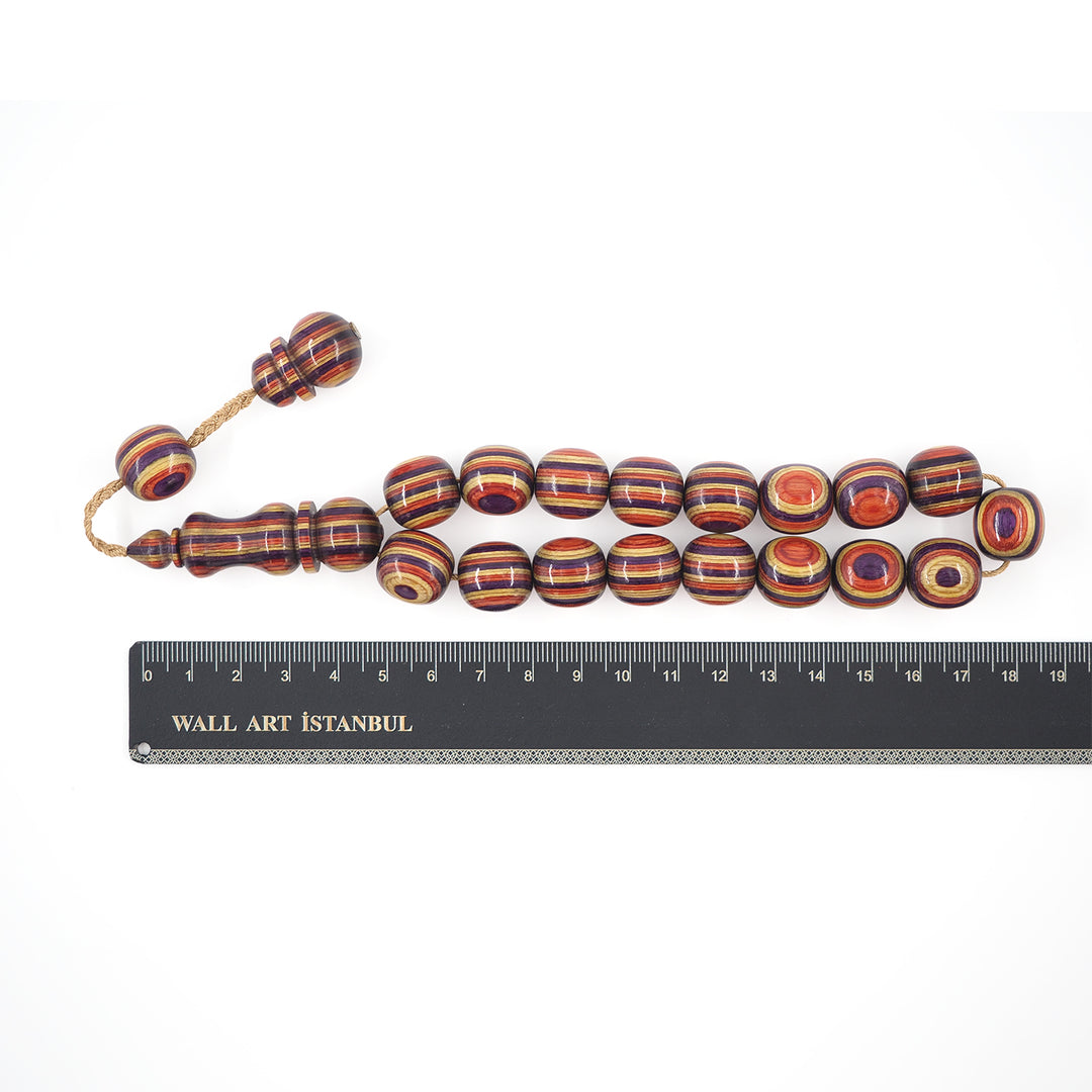 Camphor Wood Mascot Size Tasbeeh - WATD635