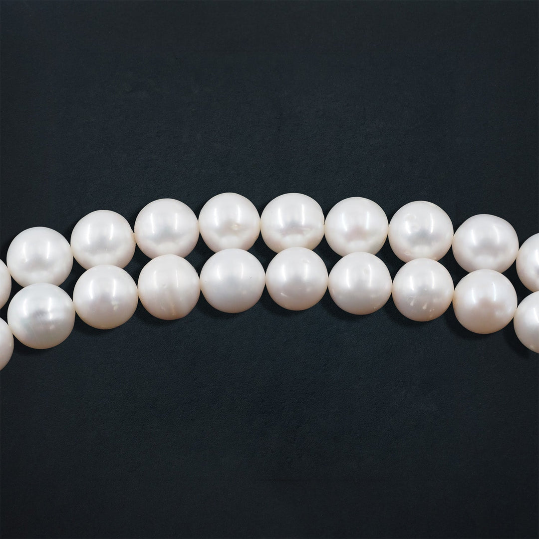 Genuine Pearl Tasbeeh with Nakkash Imam Bead and 925 Sterling Silver Tassel - WATD650