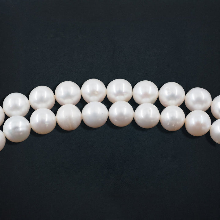 Genuine Pearl Tasbeeh with Nakkash Imam Bead and 925 Sterling Silver Tassel - WATD650