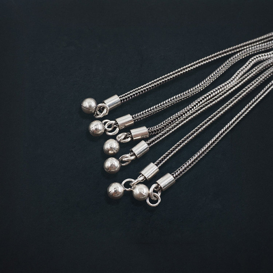 Genuine Pearl Tasbeeh with Nakkash Imam Bead and 925 Sterling Silver Tassel - WATD652