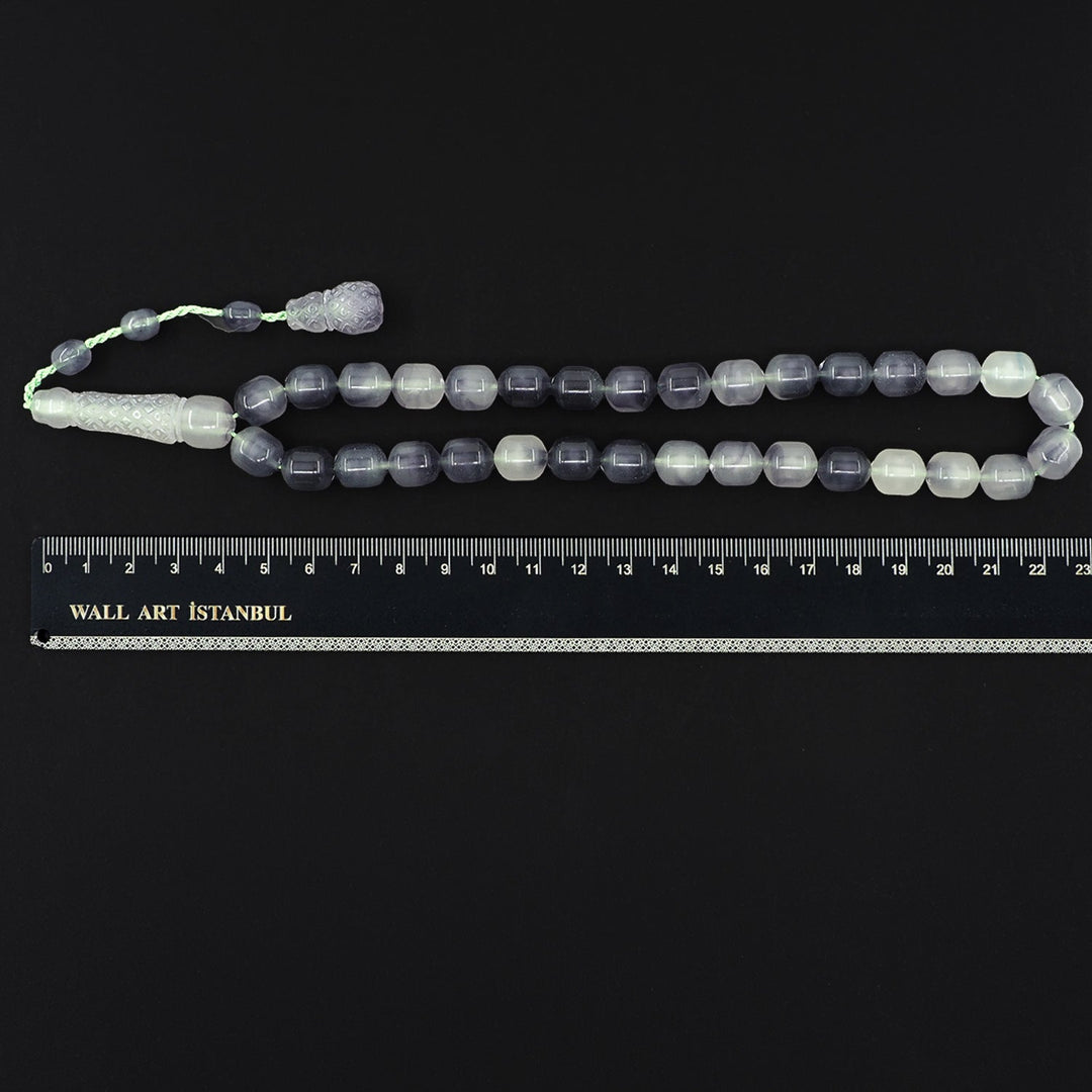 Synthetic Resin Tasbeeh with System-Cut Tassel - WATD774