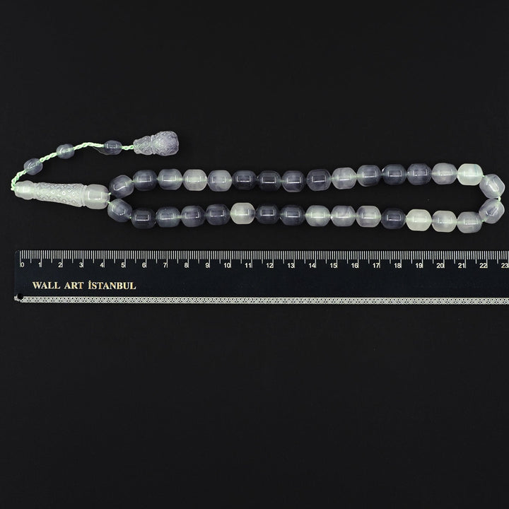 Synthetic Resin Tasbeeh with System-Cut Tassel - WATD774