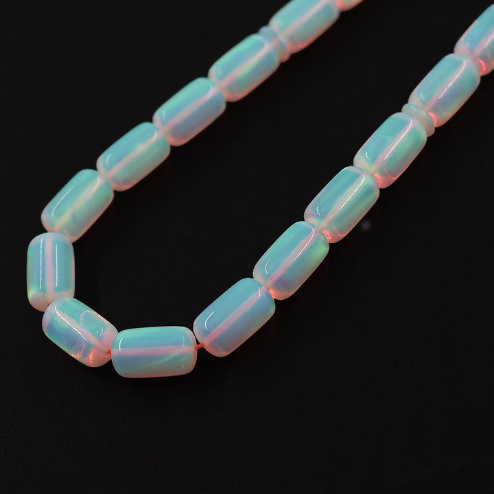 Masterfully Crafted Opal Capsule-Cut Tasbeeh - WATD814