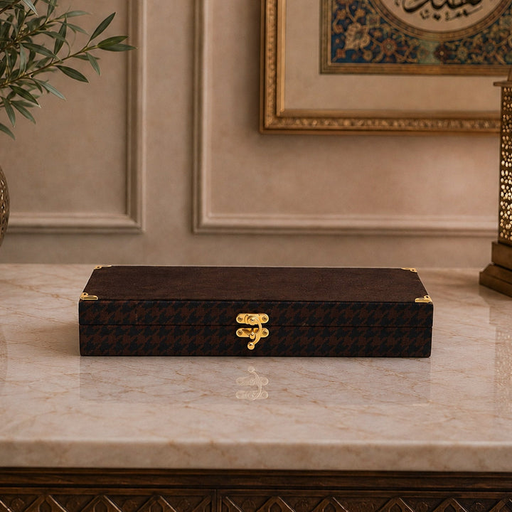 Masterfully Crafted Pressed Amber Tasbeeh with Special Box - WATD822