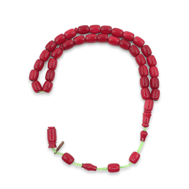 Catalin Capsule-Cut Tasbeeh with Rounded System Tassel - WATD869
