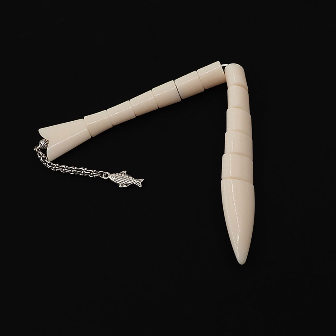 Powder Amber Fish-Style Tasbeeh - WATD960