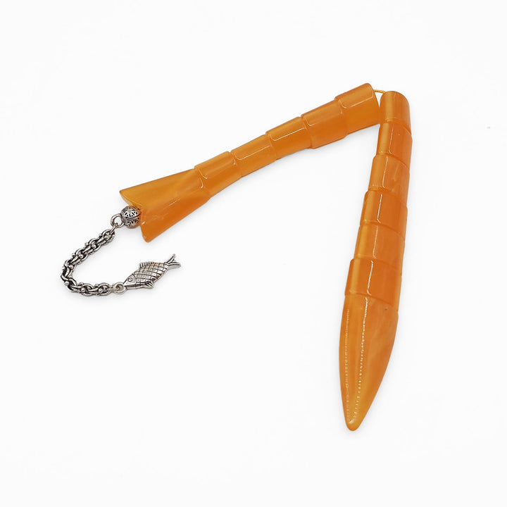 Powder Amber Fish-Style Tasbeeh - WATD962