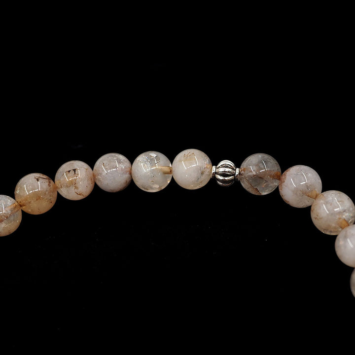 Natural Citrine Stone Sphere-Cut Tasbeeh - WATD992