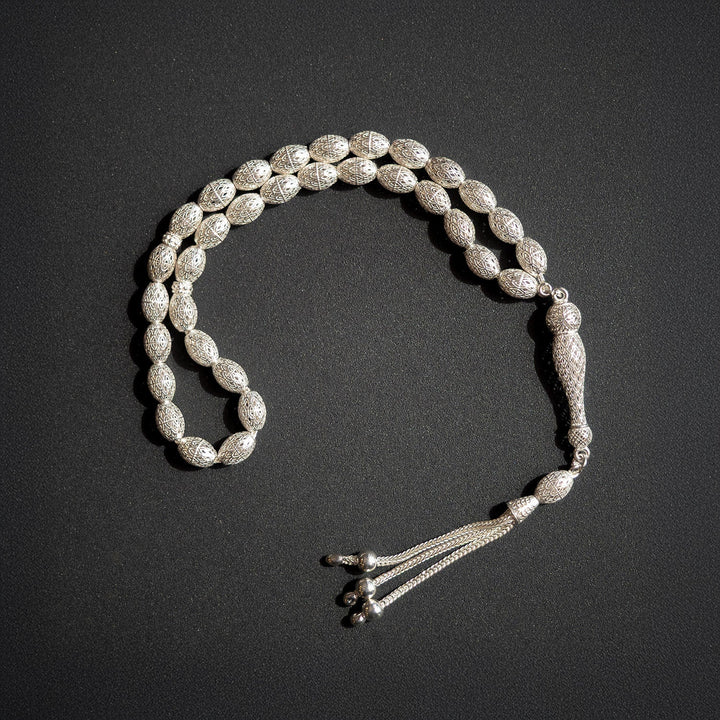 Asalet Silver Tasbeeh - WATE026