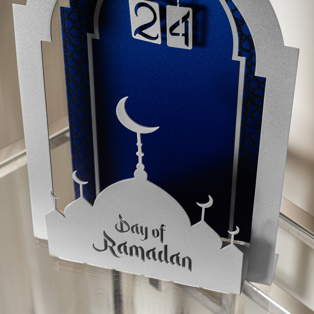 3D Day of Ramadan Metal Tabletop Decor - WAMH148
