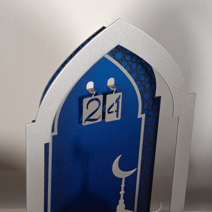 Calendrier de bureau en métal imprimé Jour du Ramadan - WAMH148
