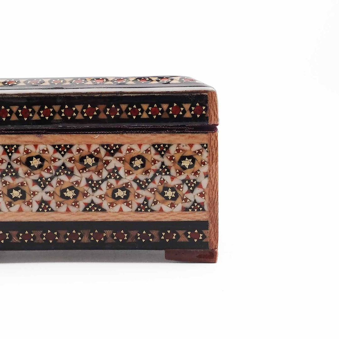 Handcrafted Hatem Inlaid Wooden Decorative Box - WAAH318
