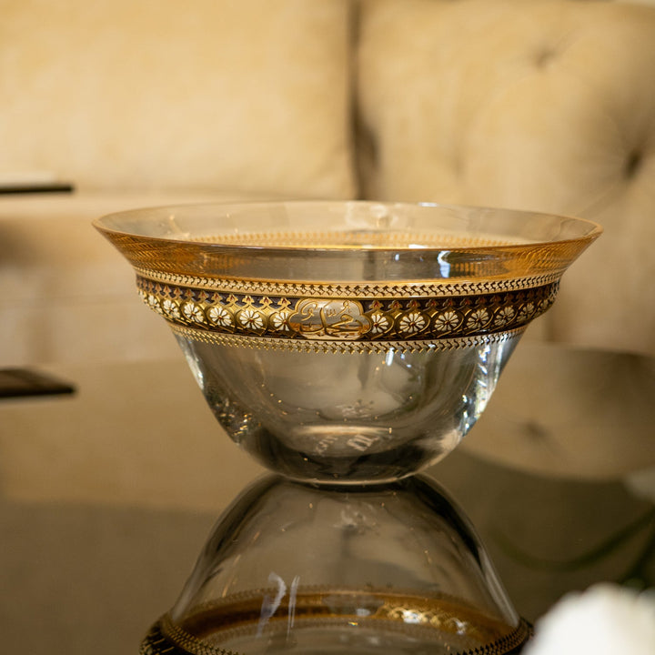Kösem Large Glass Bowl - WAMC001