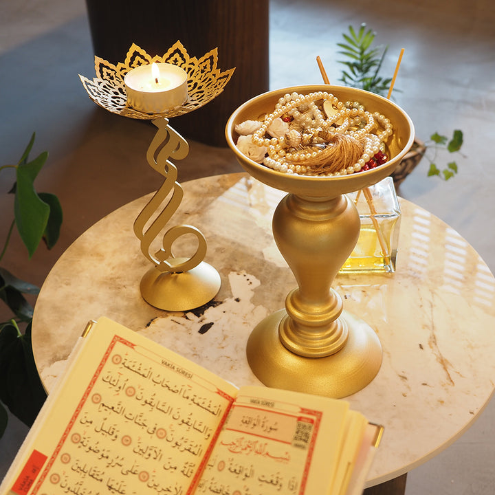Porte-bougies en métal Décoration islamique - WAMH133