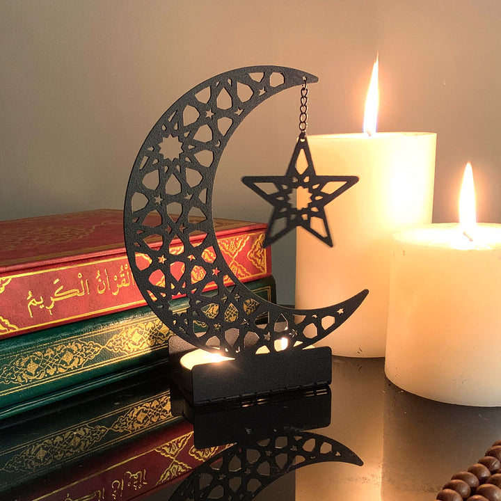 Islamisches Muster Metall Kerzenständer - WAMH079