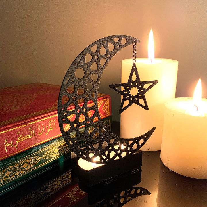 Islamisches Muster Metall Kerzenständer - WAMH079