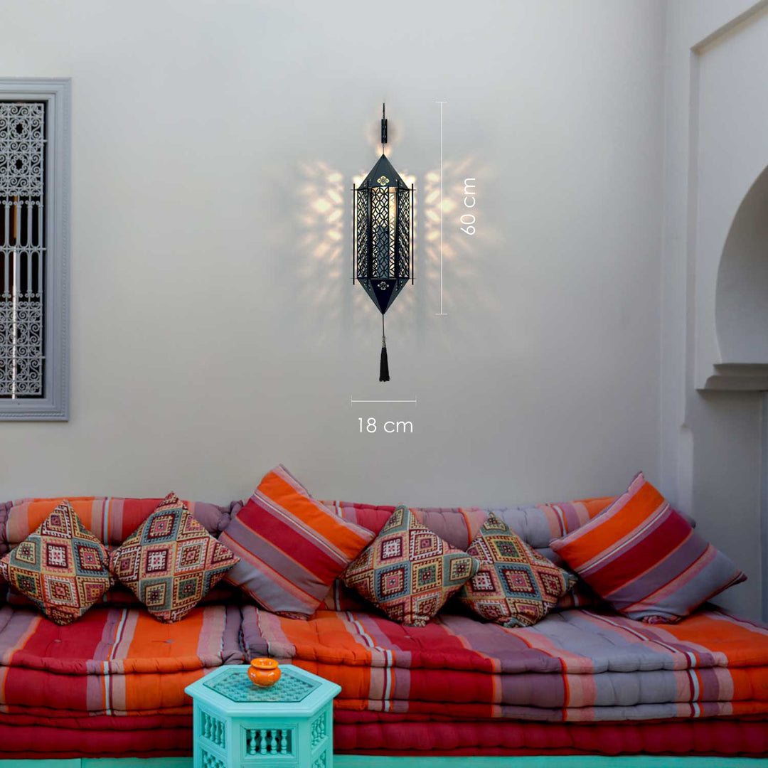 Metal Candle Holder for Wall - WAMH120