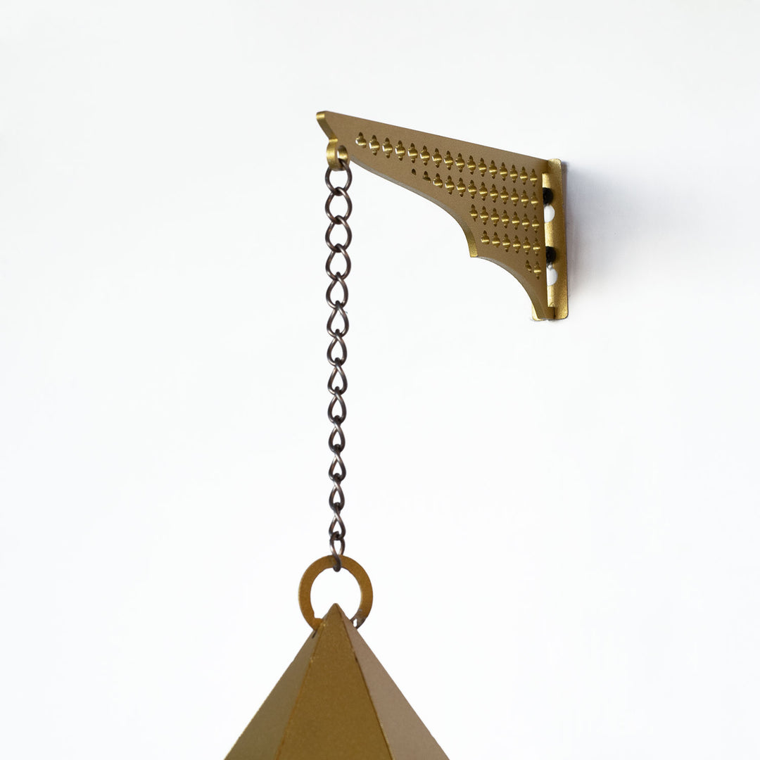 Metal Candle Holder for Wall - WAMH120