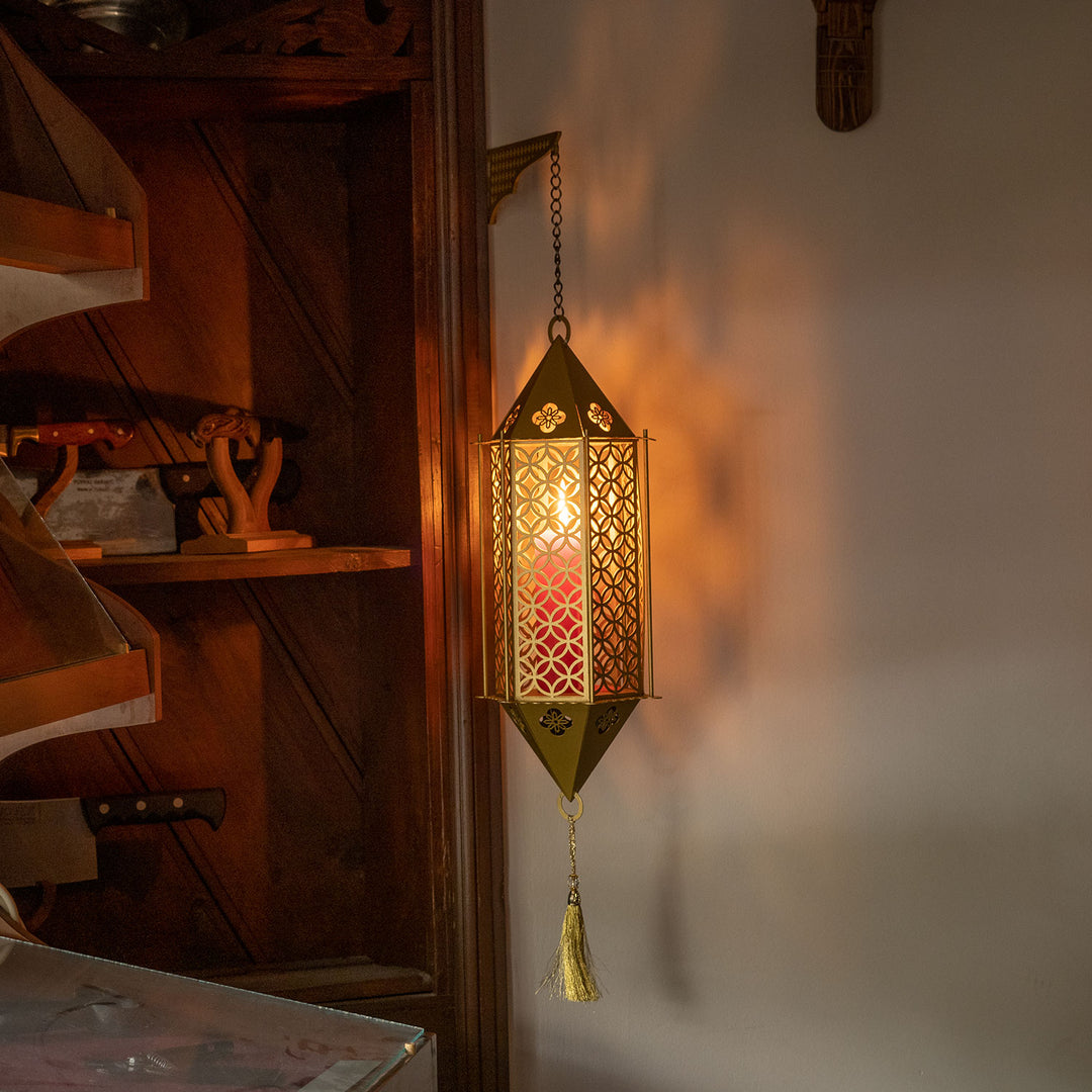 Metal Candle Holder for Wall - WAMH120