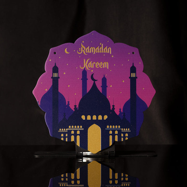 Ramadan Kareem Bunte Metall Tischdekoration - WAMH126