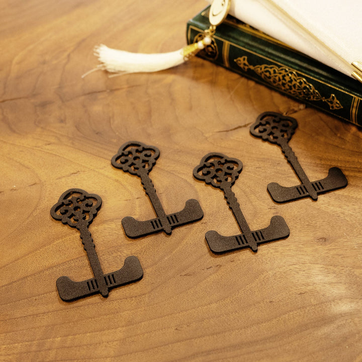 Metal Wall Key Holder Set of 4 - WAMH098